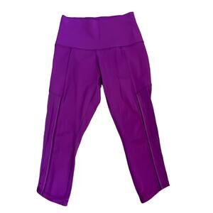 Lululemon Plum Leggings Size 6